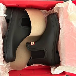 Hunter Chelsea Boots / Black Size 8